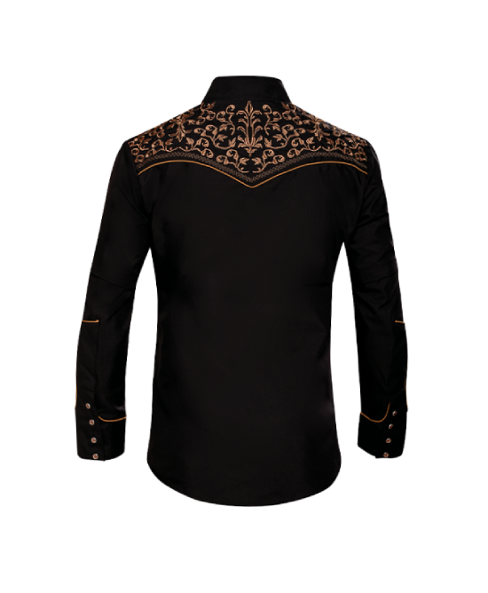 Ranger's - 0130CA01 Black Men's Western Shirt Ranger's - 0130CA01 Black Men's Western Shirt