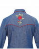 Ranger's - 060DA01 Denim Women's Western Shirt Ranger's - 060DA01 Denim Women's Western Shirt