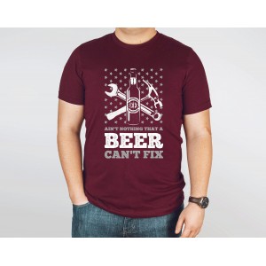 Rootin' Tootin' Tees - Ain't Nothing A Beer Can't Fix Red Rootin' Tootin' Tees - Ain't Nothing A Beer Can't Fix Red