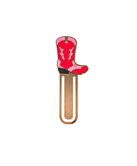 Cowboy Boot Metal Bookmark