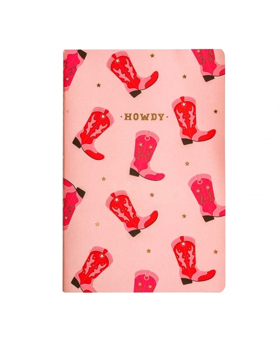 Howdy Cowboy Boot A5 Notebook Howdy Cowboy Boot A5 Notebook