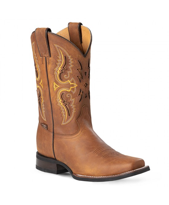 Stars & Stripes - Men's WB-60 Brown Cowboy Boots Stars & Stripes - Men's WB-60 Brown Cowboy Boots