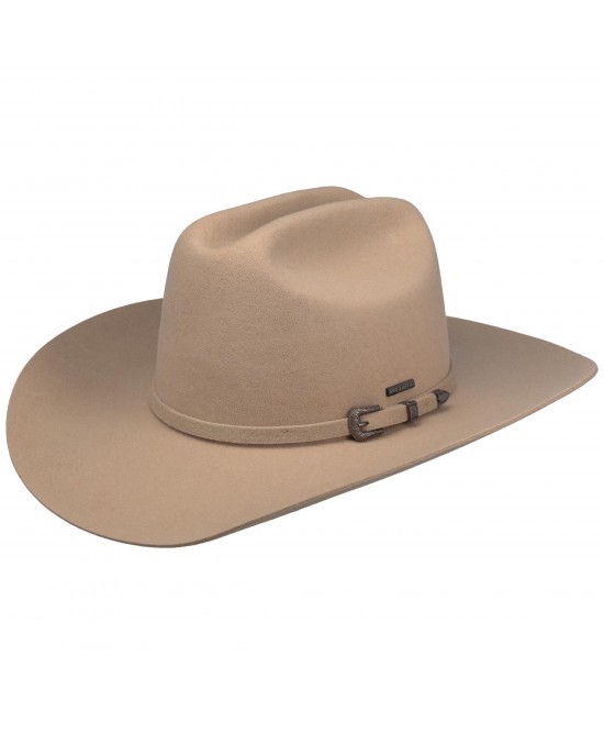 Wool Hat - Stetson Western Woolfelt - Fur