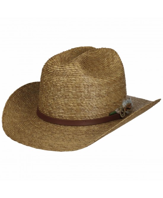 Straw - Stetson Summer Western Palm Braid