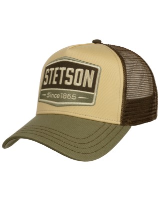 Trucker Hat - Stetson Gasoline Green / Beige