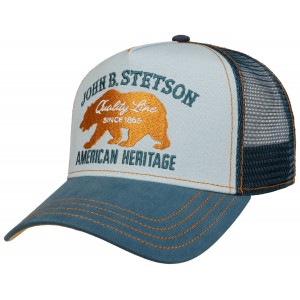 Trucker Hat - Stetson Blue Bear Trucker Hat - Stetson Blue Bear