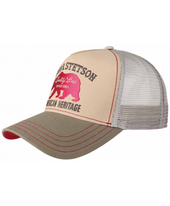 Trucker Hat - Stetson Red Bear Trucker Hat - Stetson Red Bear