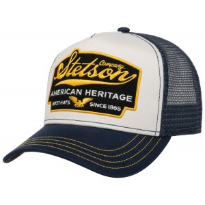 Trucker Hat - Stetson American Heritage Black Trucker Hat - Stetson American Heritage Black