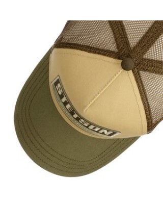 Trucker Hat - Stetson Gasoline Green / Beige