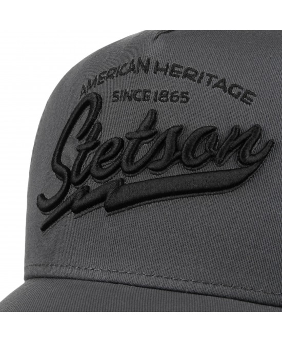 Trucker Hat - Stetson American Heritage Classic Grey