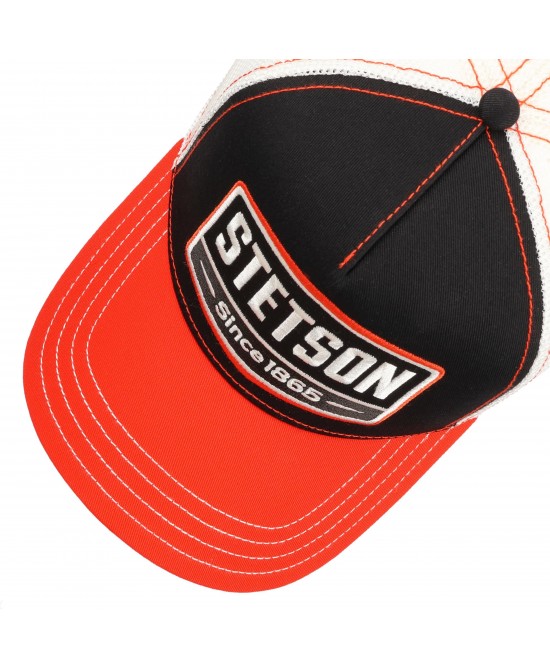 Trucker Hat - Stetson Gasoline Red / Black