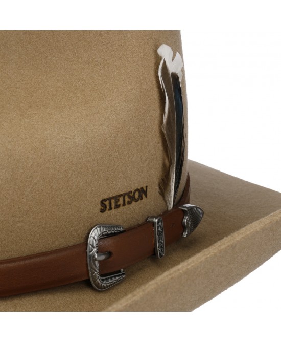 Wool Hat - Stetson Limington Western Brown Wool Hat - Stetson Limington Western Brown
