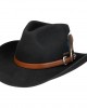 Wool Hat - Stetson Limington Western Black Wool Hat - Stetson Limington Western Black