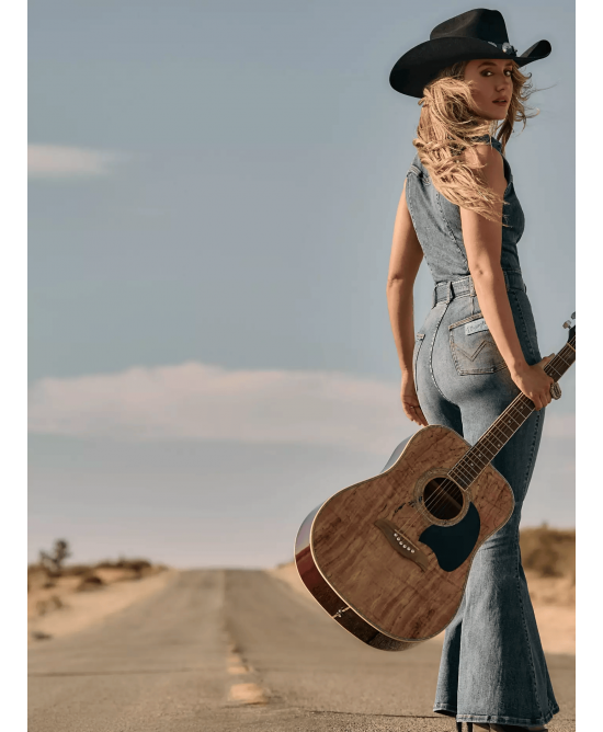 Wrangler - Lainey Wilson Sleeveless Catsuit Bellbottoms Wrangler - Lainey Wilson Sleeveless Catsuit Bellbottoms
