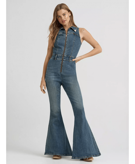 Wrangler - Lainey Wilson Sleeveless Catsuit Bellbottoms Wrangler - Lainey Wilson Sleeveless Catsuit Bellbottoms