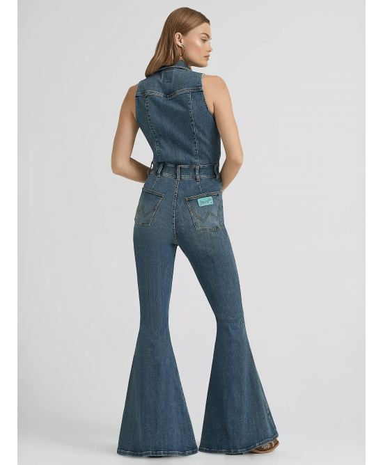 Wrangler - Lainey Wilson Sleeveless Catsuit Bellbottoms Wrangler - Lainey Wilson Sleeveless Catsuit Bellbottoms