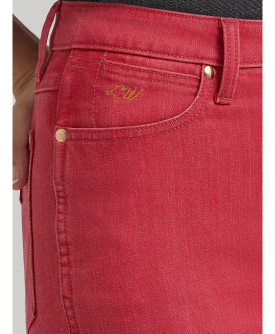 Wrangler - Lainey Wilson Flare Jeans Red
