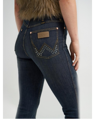 Wrangler - Lainey Wilson Boot Hugger Dark Denim Jeans