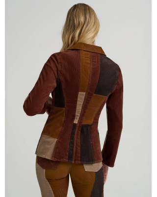 Wrangler - Lainey Wilson Corduroy Patchwork Blazer