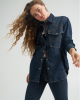 Wrangler - Lainey Wilson Boyfriend Denim Shirt Sandrider