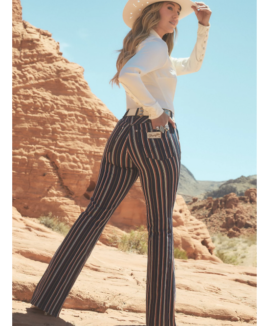 Wrangler - Lainey Wilson Striped Flare Jean Wrangler - Lainey Wilson Striped Flare Jean