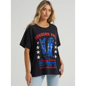 Wrangler - Lainey Wilson Jukebox Gold Oversized Tee
