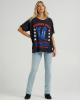 Wrangler - Lainey Wilson Jukebox Gold Oversized Tee Wrangler - Lainey Wilson Jukebox Gold Oversized Tee