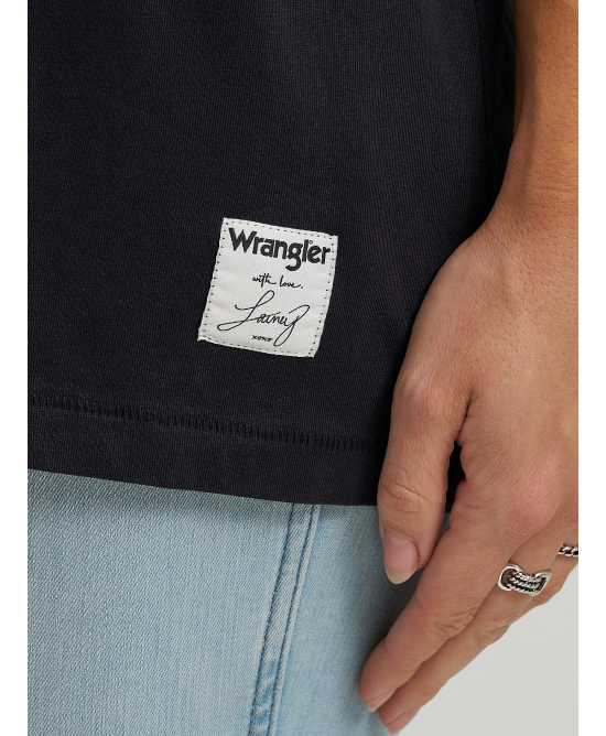 Wrangler - Lainey Wilson Jukebox Gold Oversized Tee Wrangler - Lainey Wilson Jukebox Gold Oversized Tee