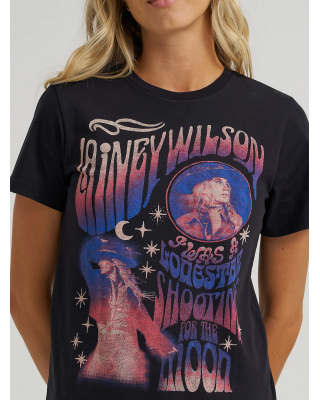 Wrangler - Lainey Wilson Lainey Wilson Regular Tee Shooting for the moon