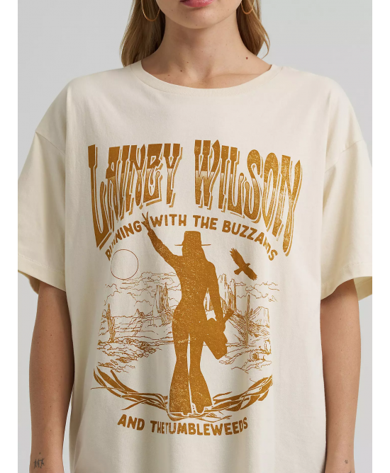 Wrangler - Lainey Wilson Buzzards T-shirt Wrangler - Lainey Wilson Buzzards T-shirt