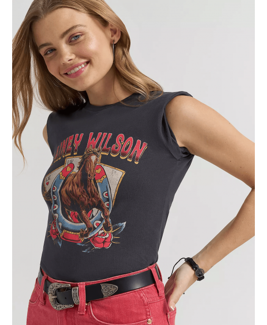 Wrangler - Lainey Wilson Horse Cards T-shirt