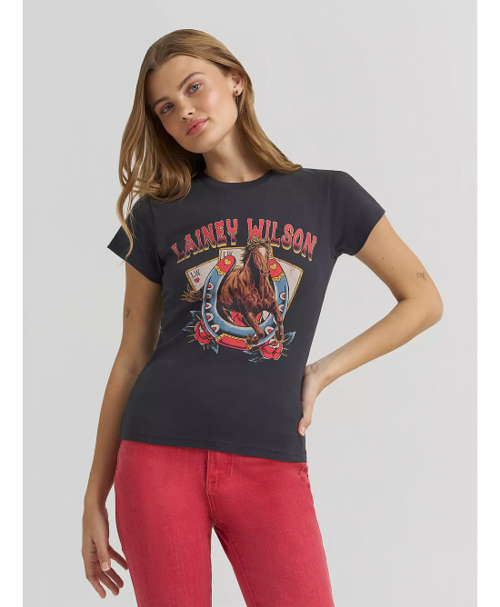 Wrangler - Lainey Wilson Horse Cards T-shirt