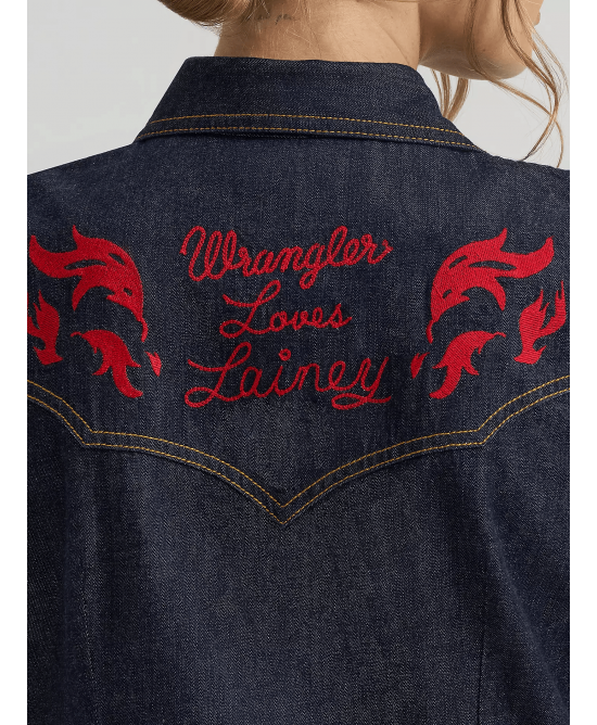 Wrangler - Lainey Wilson Sleeveless Shirt Rinse