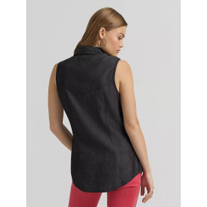 Wrangler - Lainey Wilson Distressed Sleeveless Shirt