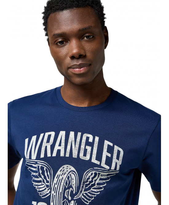 Wrangler - Americana T-Shirt Faded Blue