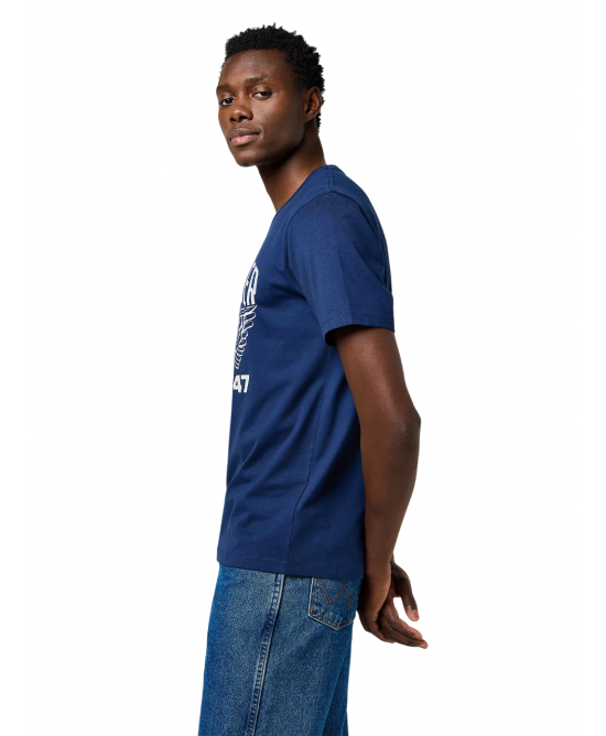 Wrangler - Americana T-Shirt Faded Blue