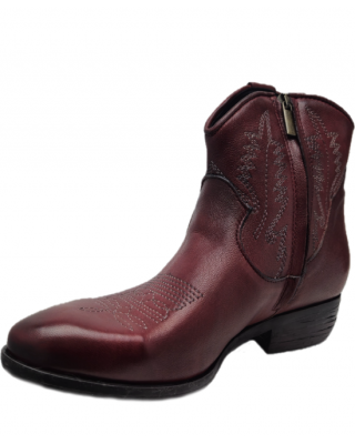 Zoe - Buffalo Ankle Red