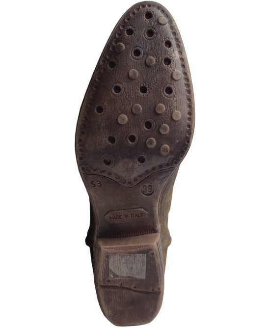 Zoe - Bufalo Brandy Suede