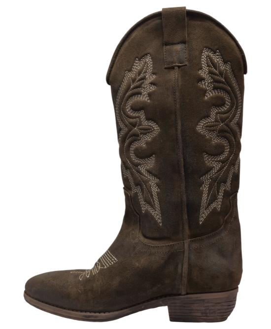 Zoe - Bufalo Brandy Suede