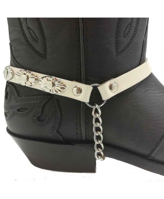 Boot Strap - Oval White Boot Strap - Oval White