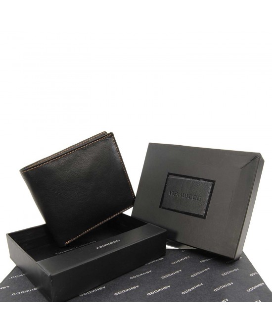Ashwood - Leather Wallet - 1211 Black