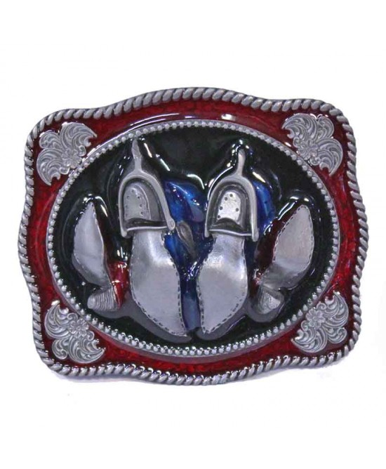 belt buckle boots