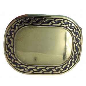 Belt Buckle - Brass Rectangle Belt Buckle - Brass Rectangle