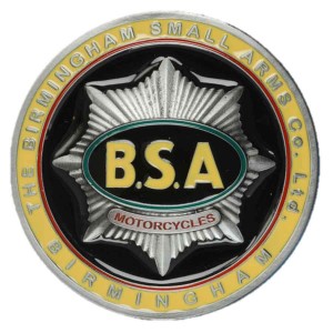 Belt Buckle - BSA Gold Star Tank
