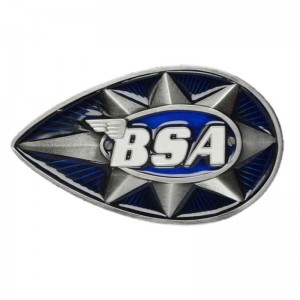 Belt Buckle - BSA Teardrop Star Blue/Blue