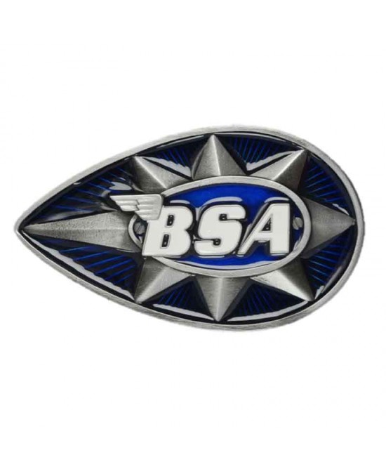 Belt Buckle - BSA Teardrop Star Blue/Blue
