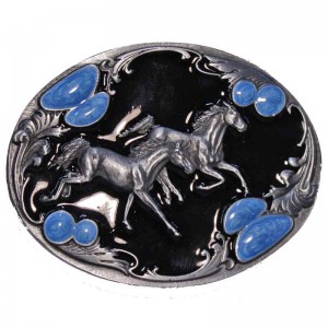 Belt Buckle - Wild Horses