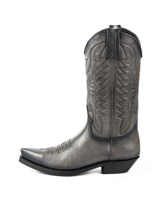 Mayura 1920 Western Biker Boot Gris
