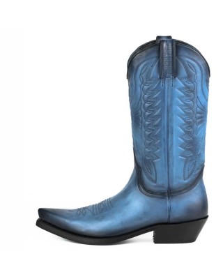 Mayura 1920 Western Biker Boot Azul