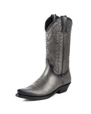 Mayura 1920 Western Biker Boot Gris